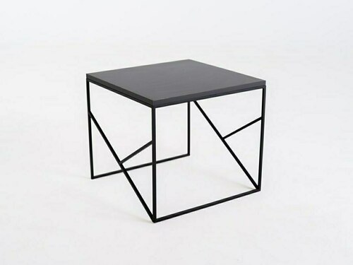 Check FANCY BASIC 50 coffee table - black