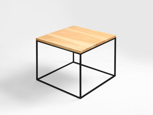 Check TENSIO SOLID WOOD 50 coffee table - oak, black