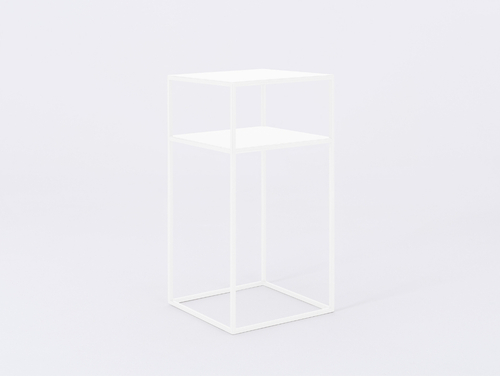 Check TENSIO 2 FLOOR METAL 30 table - white