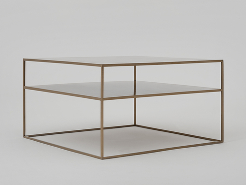 Check TENSIO 2 FLOOR METAL coffee table 80 - gold