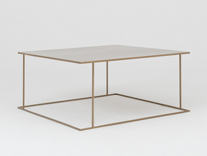 WALT METAL coffee table 100x100 - gold small 0
