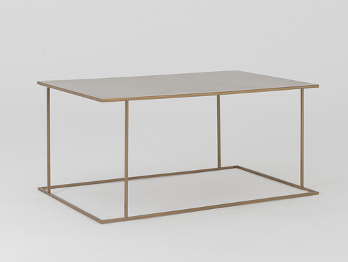 Check WALT METAL coffee table 100x60 - gold