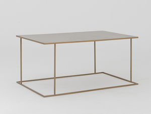 WALT METAL coffee table 100x60 - gold small 0