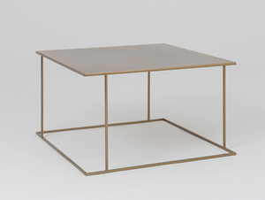 WALT METAL 80 coffee table - gold small 0