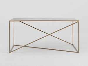 MEMO METAL coffee table 100x60 - gold small 3