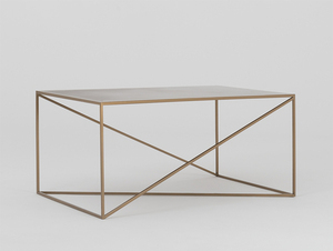 MEMO METAL coffee table 100x60 - gold small 0