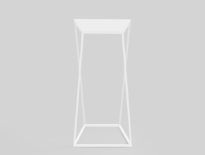 ZAK METAL 30 table - white small 0