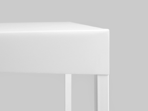 OBROOS COFFEE METAL 50 coffee table - white small 2