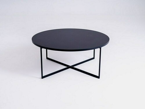 Check Coffee table NIKO 80 - black