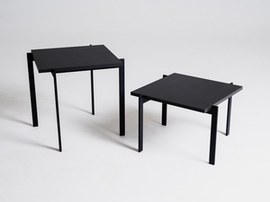 BORGE 50 coffee table - black small 3