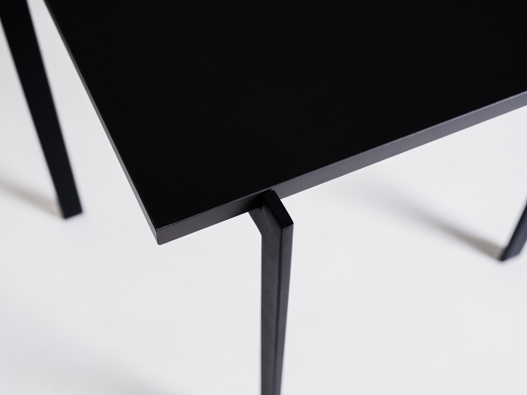 Show BORGE 100x60 LOW coffee table - black BORGE 100x60 LOW coffee table - black