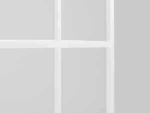 HYLLER METAL 150x110 bookcase - white small 2