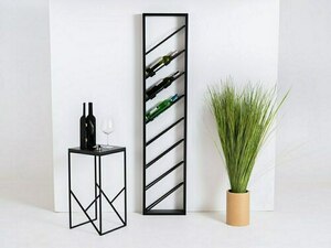 PORTO wine rack - black small 2