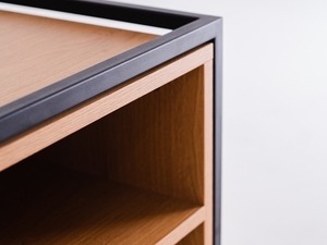 SKAP 1R2 MIX bookcase - black small 4