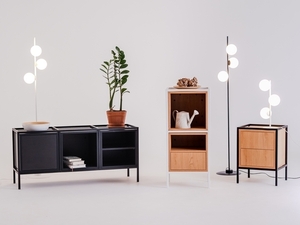 SKAP 1R2 MIX bookcase - white small 1
