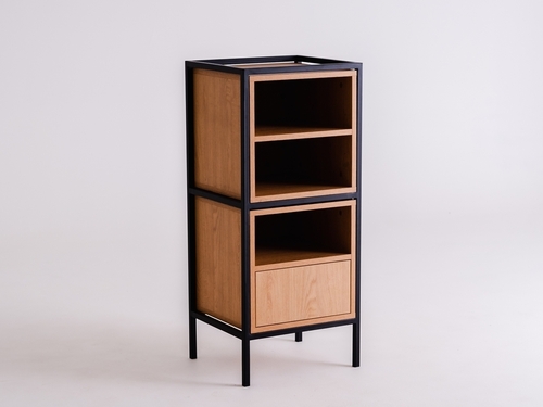 Check SKAP 1R2 MIX bookcase - white
