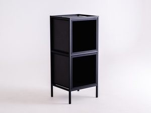 SKAP BLACK 1R2 BOOKShelf x2 small 0