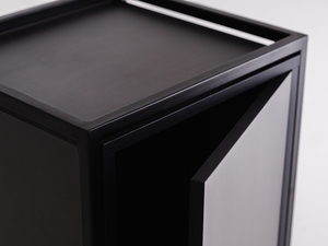SKAP BLACK 1R3 MIX bookcase small 4