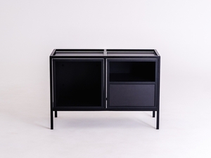 SKAP BLACK 2R1 MIX bookcase small 3