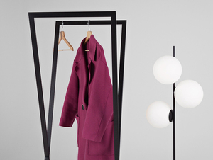 ROSETT hanger - black small 1