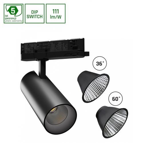 Check Andromeda 15 27 Ww 230 V 36, 60st. Ip20 Ra90 74x170x170 Black 5 Year Warranty With Power Adjustment