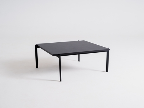 Check BORGE 100 LOW coffee table - black