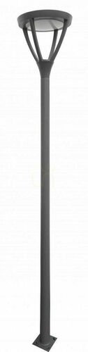 Check Outdoor Pole Light SU-MA MARS MLS-LB-22A 4000K Dark Ash 318 cm