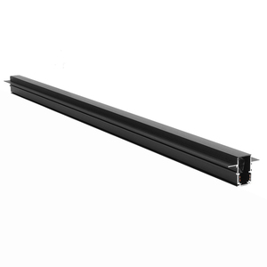 Flush mounted magnetic rail 100cm small 1