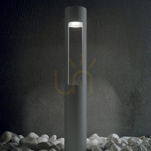 Outdoor Standing Light Ideallux Acqua PT1 Anthracite 60 cm 135205 small 1