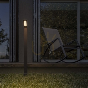 Outdoor Standing Light Ideallux Agos H80 Anthracite 3000K LED 254319 small 3
