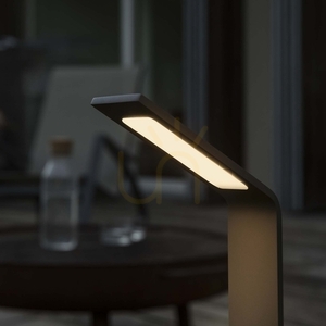 Outdoor Standing Light Ideallux Agos H80 Anthracite 3000K LED 254319 small 5
