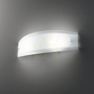 Wall Light Ideallux ALI AP2 White Glass 45 cm 026558 small 2