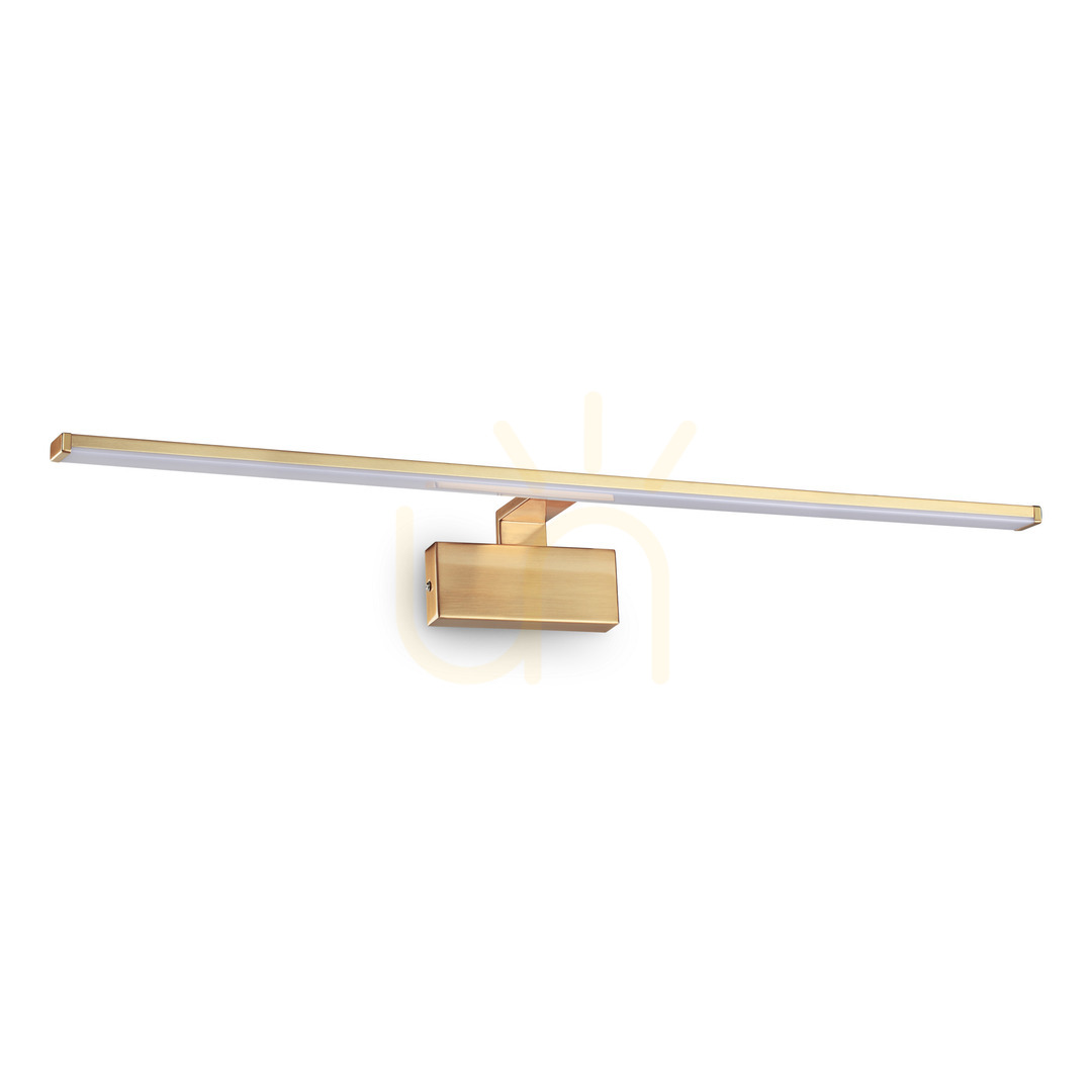 Wall Light Ideallux Alma AP D81 Brass LED 18W 225005