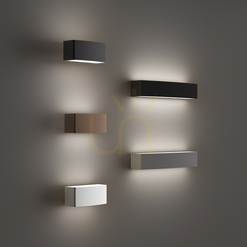 Check Outdoor Wall Lamp Ideallux Andromeda AP2 Bianco White 45 cm 100364