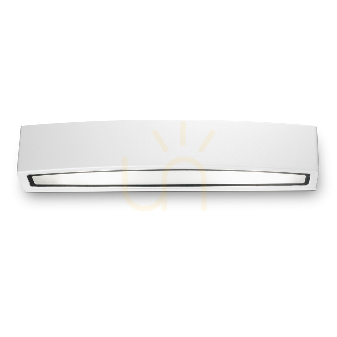 Outdoor Wall Lamp Ideallux Andromeda AP2 Bianco White 45 cm 100364