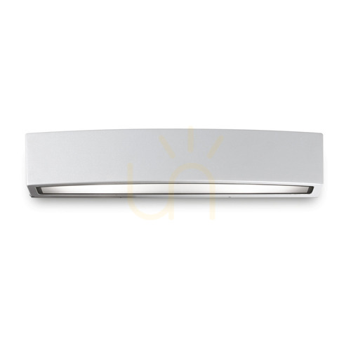 Check Outdoor Wall Lamp Ideallux Andromeda AP2 Grey Aluminum 45 cm 163543