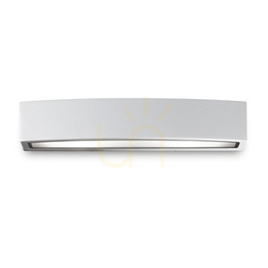 Outdoor Wall Lamp Ideallux Andromeda AP2 Grey Aluminum 45 cm 163543 small 0