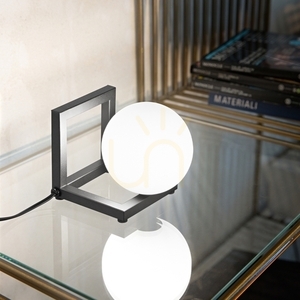 Table Lamp Ideallux Angolo TL1 Brass Glass G9 12 cm 284361 small 1
