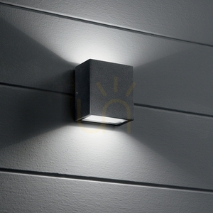 Outdoor Wall Lamp Ideallux Argo AP2 White 3000K 268309 small 2