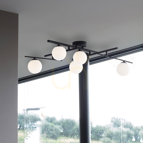 Check Plafon Ideallux Atlas PL5 Oro złoty 5xG9 311364