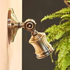 Wall Light Ideallux Barber AP1 Champagne Brass GU10 159997 small 3