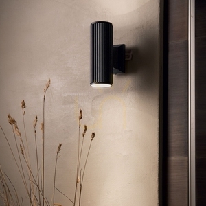 Outdoor Wall Lamp Ideallux Base AP2 White GU10 2-Light 129457 small 2