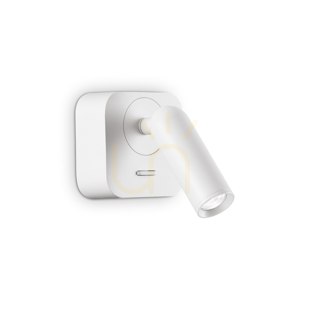 Wall Light Ideallux Bean AP Square White LED 3W 260648