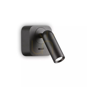 Wall Light Ideallux BEAN Square Black LED 3W 260655 small 1