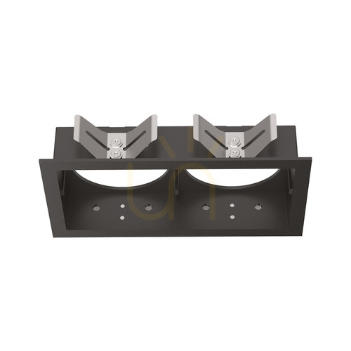 Check Accessory Frame Ideallux BENTO Square Twin Black 280233