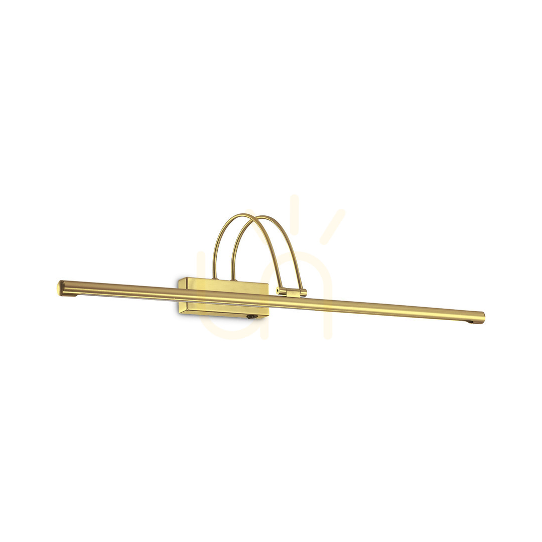 Wall Lamp Ideallux BOW AP D76 Brass LED 8W 121130