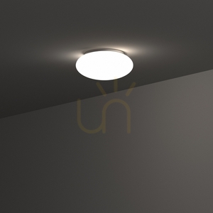 External Ceiling Light Ideallux Bubble PL1 White 33.5 cm 135250 small 1