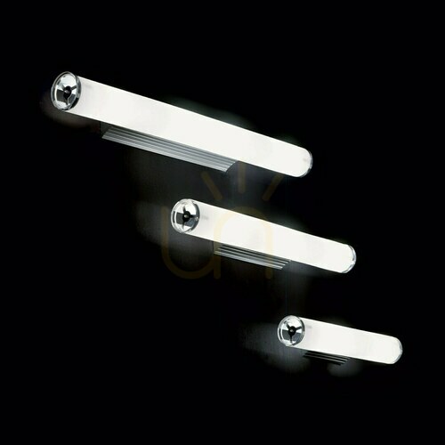 Check Wall Light Ideal Lux Camerino AP3 White Metal Glass 52 cm 027098