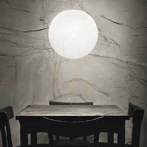 Check Pendant Light Ideallux Carta SP1 White 40 cm 226033