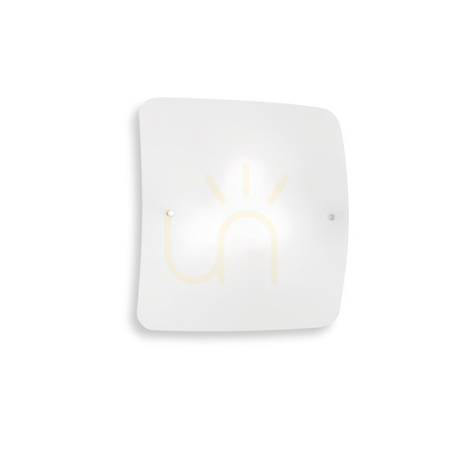 Check Plafon Ideallux Celine PL4 biały szklany 49 cm 044293